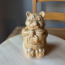 Vintage Ceramic Bear With A