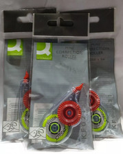 Q Connect Mini Correction Roller Mouse (KF02131) x 3