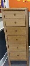  Habitat Radius Tall Boy  solid oak  orginal Simon Pengelly made in Italy 