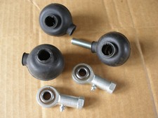 3 CAR ROSE JOINTS ROD END BEARINGS WITH BOOTS MARKED UNIBAL PATENTED RF 5GU NOS