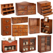 Desktop small wooden chest - small,