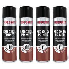 4 x Simoniz Red Oxide Primer