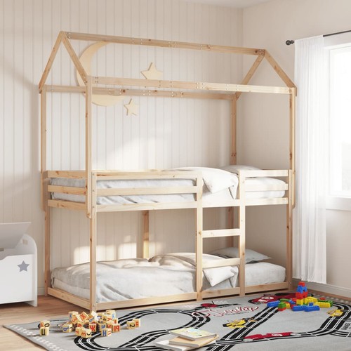 Bunk bed without mattress - bed,