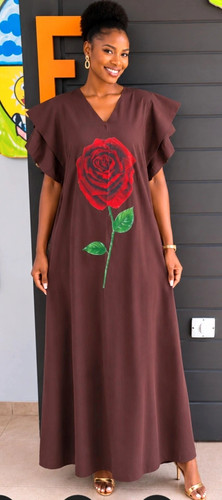 Women brown red green - brown,