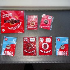 7, Red Nose Day Pin Badges