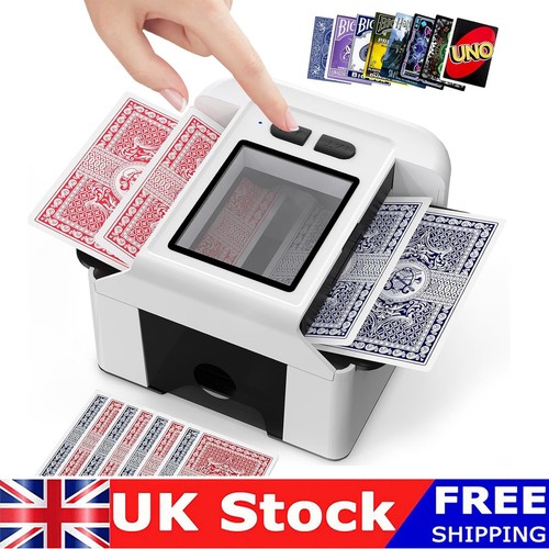 Automatic card shuffler - automatic,