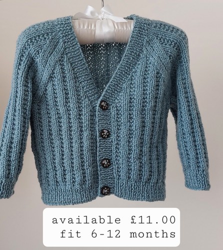 New hand knitted - baby, cardigan