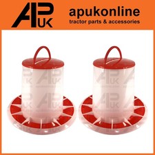 2x 6kg Seed Feeder Bowl for