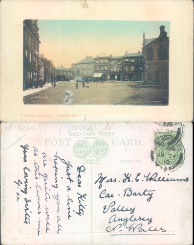 Market square crewkerne - market,