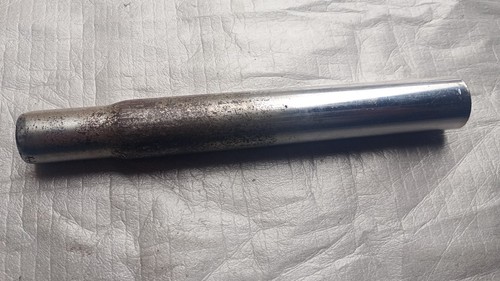 Vintage raleigh steel seatpost - raleigh,