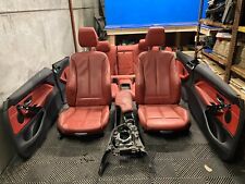 BMW F32 420D M Sport RED Leather Interior