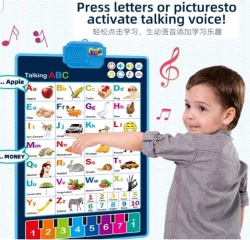 Interactive alphabet wall - alphabet,