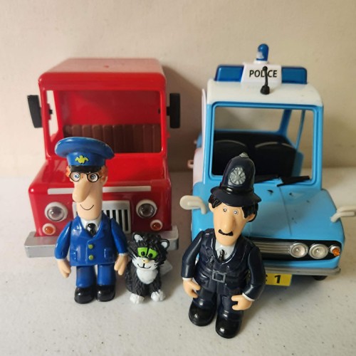 Postman pat van and police - and,