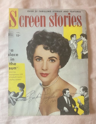 Elizabeth taylor hand signed - hand,