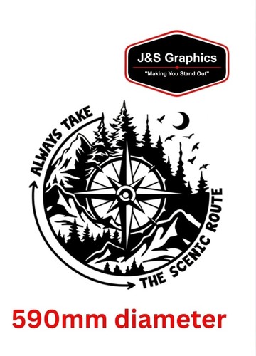 Compass graphics motorhome - compass,