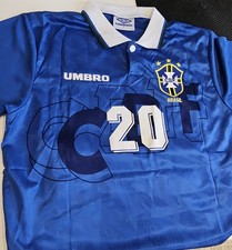 BRAZIL AWAY 1994 RONALDO SHIRT UMBRO