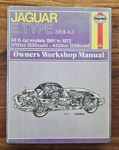 Haynes jaguar type - 3.8, and