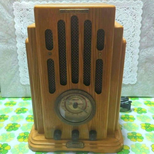 Crosley wooden radio - crosley,