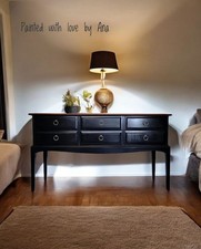 Stag Minstrel 6 Drawer Console Table , Dressing Table Sideboard Chest Of Drawers