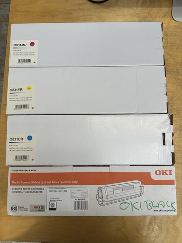 Genuine oki toner - 4,