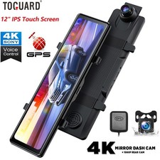 TOGUARD 12"Touch Screen Mirror