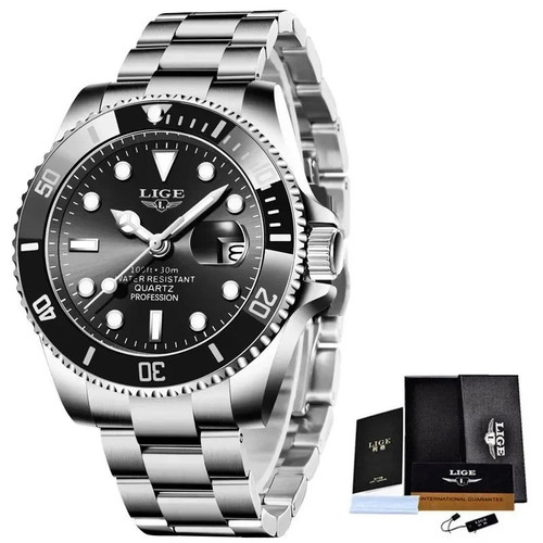 Lige mens wristwatch luxury - wristwatch,