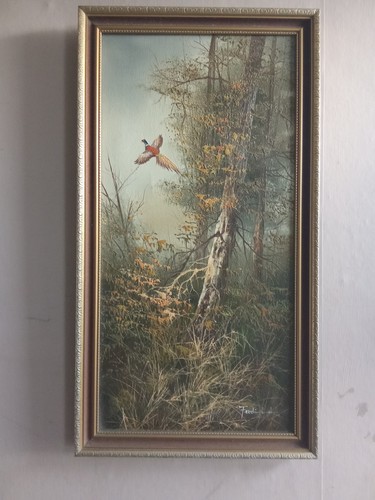 Beautiful 1920 oil - on, canvas