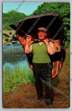 Vintage Postcard Welsh Man
