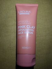 Lacura Refining & and Mattifying Pink Clay Exfoliating SCRUB 100ml *Combined P&P