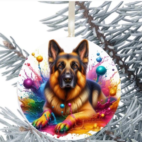 Alsatian german shepherd dog - alsatian,