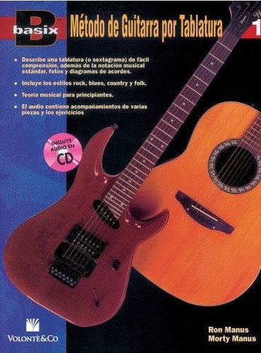 Basix método guitarra vol 1 - método,