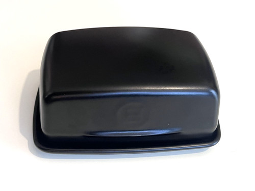 Emile henry butter dish - butter, black