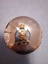 British Army Plaid Brooch