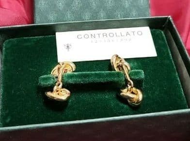 Gucci cufflinks unused - cufflinks,