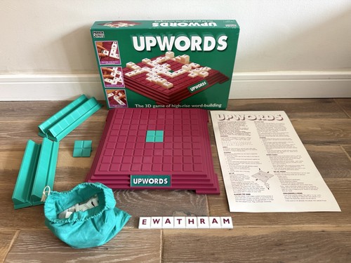 Upwords boardgame word - 3d,