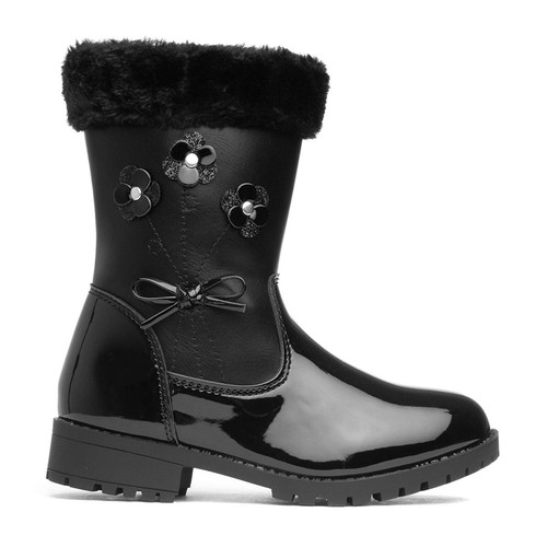 Walkright girls boots black - boots,