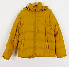 Lands' End Yellow Padded Coat