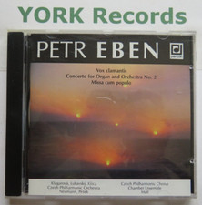 PETR EBEN - Vox Clamantis / Concerto For Organ & Orchestra No 2 - Ex CD Panton