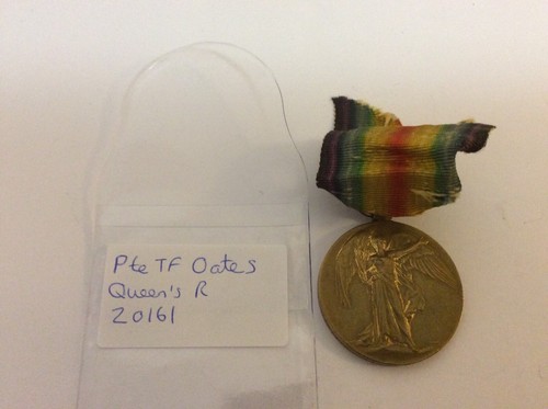 Ww1 queen regiment - queen's,