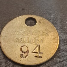  GRASSMOOR. 94   COLLIERY MINERS PIT CHECK