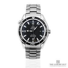 Omega Seamaster Planet Ocean 2200.50.00 - 2009, Serviced 2025 - Full Set Stee...