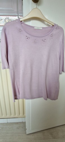 Pale pink lilac twin - m, &