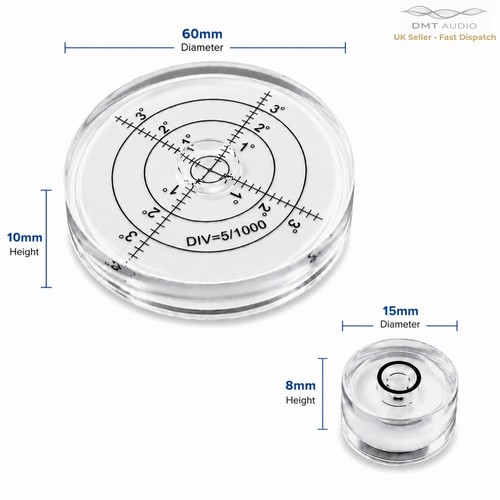 Turntable bubble level kit - turntable,