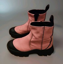 Zara Pink Girls Boots Size 31