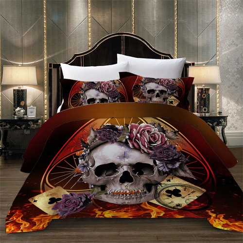 Skull duvet quilt - skull,