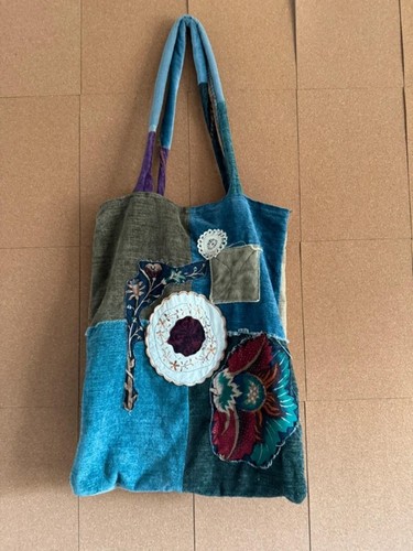 Patchwork tote bag - bag, large