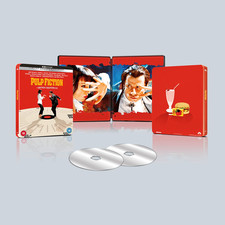 Pulp Fiction Steelbook Limited Edition [18] 4K UHD Box Set