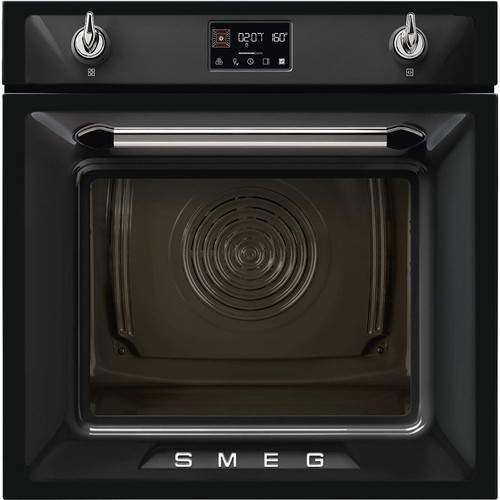 Smeg oven black - smeg, sop6902s2pn