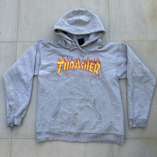 Thrasher usa men grey cotton - usa,