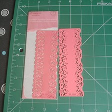 Ornare Pricking Stencil  x 2 Scrapbooking Cardmaking  - PR0567 & PR0568